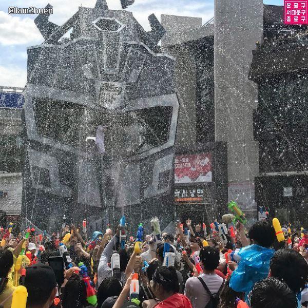 sinchon water gun festival water gun fight summer 2025